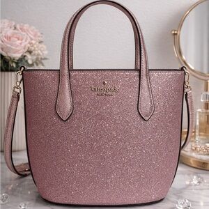 NWOT Discontinued Pink Kate spade glimmer satchel